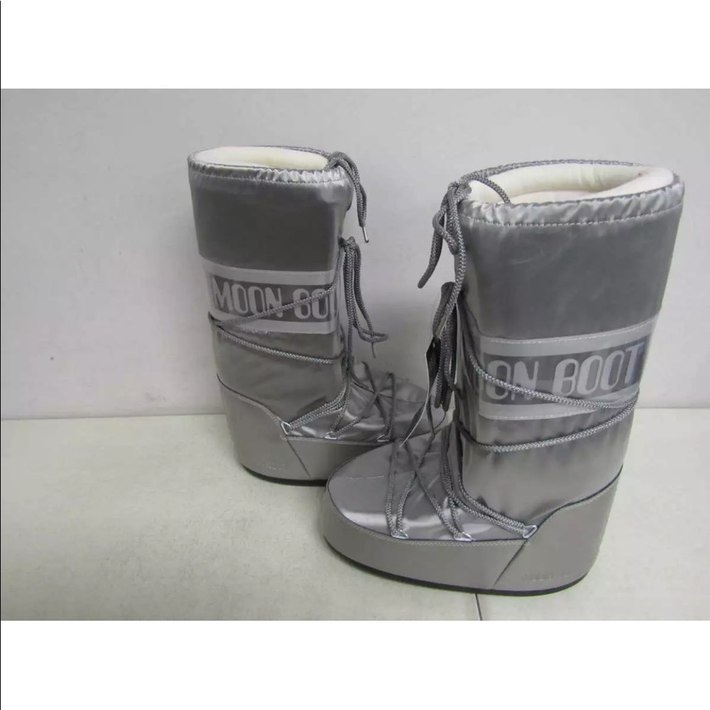 Metallic Moon Boots